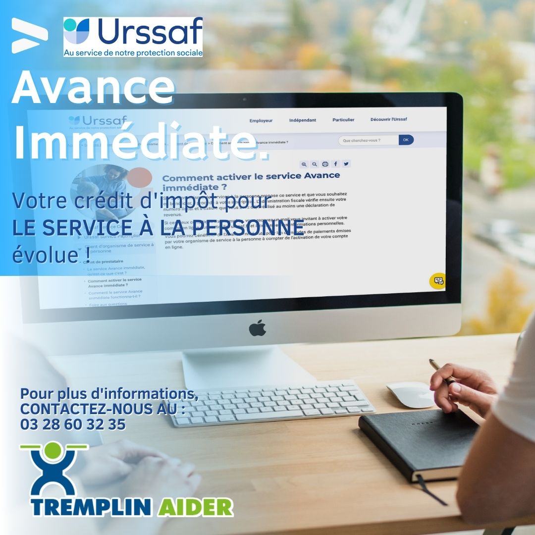 Tremplin Aider Avance immédiate